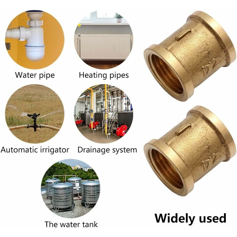 Female Straight Couplings, Female Connector Accessories, Female Connecting Pipe Threads, Female Connectors, V1188-MS-227-1566