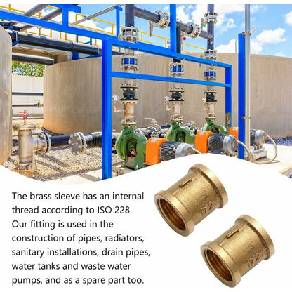 Female Straight Couplings, Female Connector Accessories, Female Connecting Pipe Threads, Female Connectors, V1188-MS-227-1566