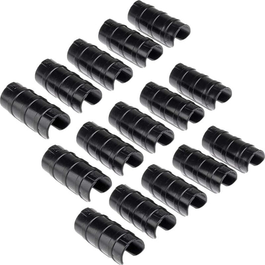 15 pcs 32Mm/1.26" Garden Buildings Tube Clip Greenhouse Frame Pipe Tube Film Clip For Greenhouse Banner Frame V1188-MS-227-1573