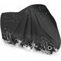 Motorcycle Cover Waterproof, Cold And Weather Resistant 190T Black Protects From Dust V1188-MS-227-1577