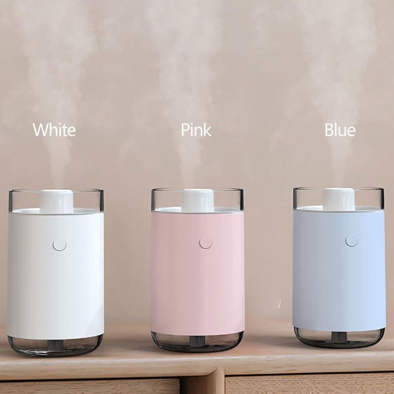 Crystal Salt Stone Humidifier Colorful Light 260Ml Portable Mist Humidifier Quiet Usb Essential Oil Diffuser V1188-MS-227-1583