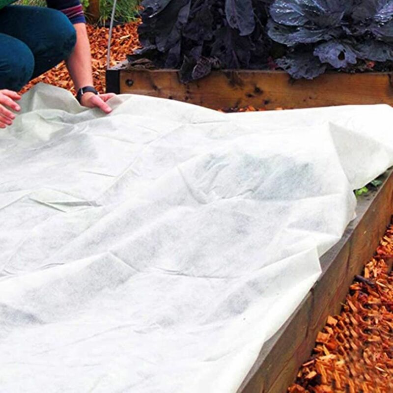 Wintering Fleece ROll - 2 X 10 M - 30 G/M2 - White V1188-MS-227-1587