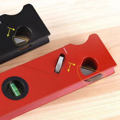 Lightweight Wood Hand Planer Manual Adjustable Wood Chamfer Planer For Smoothing Contours - Red V1188-MS-227-1599