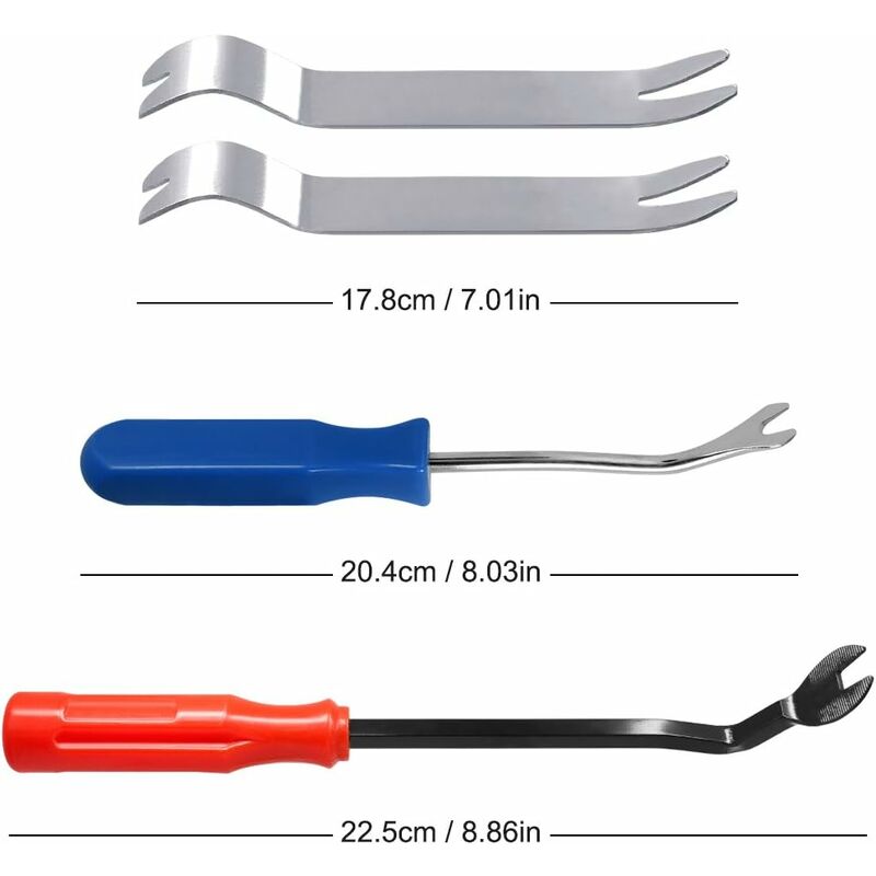 Auto Trim Removal Tool Set, 4 pcs Set, Car DAshboard Panel Radio Installer Tool-Sunny V1188-MS-227-1602