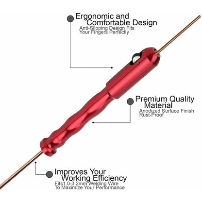 Tig Welding Wire, Argon Arc Welding Wire Pen, Tig Welding Wire Feeder Wire Pen, Welding Stick Holder Feeder V1188-MS-227-1603