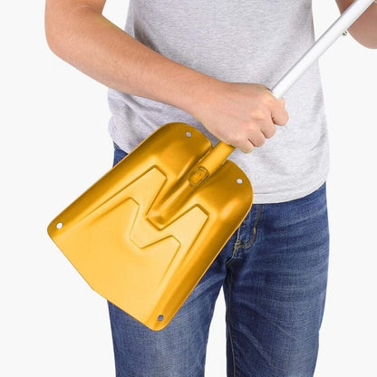 Snow Shovel, Comfortable Handle, Telescopic Snow Shovel Extension, Delicate Texture For Outdoor(Gold) V1188-MS-227-1609