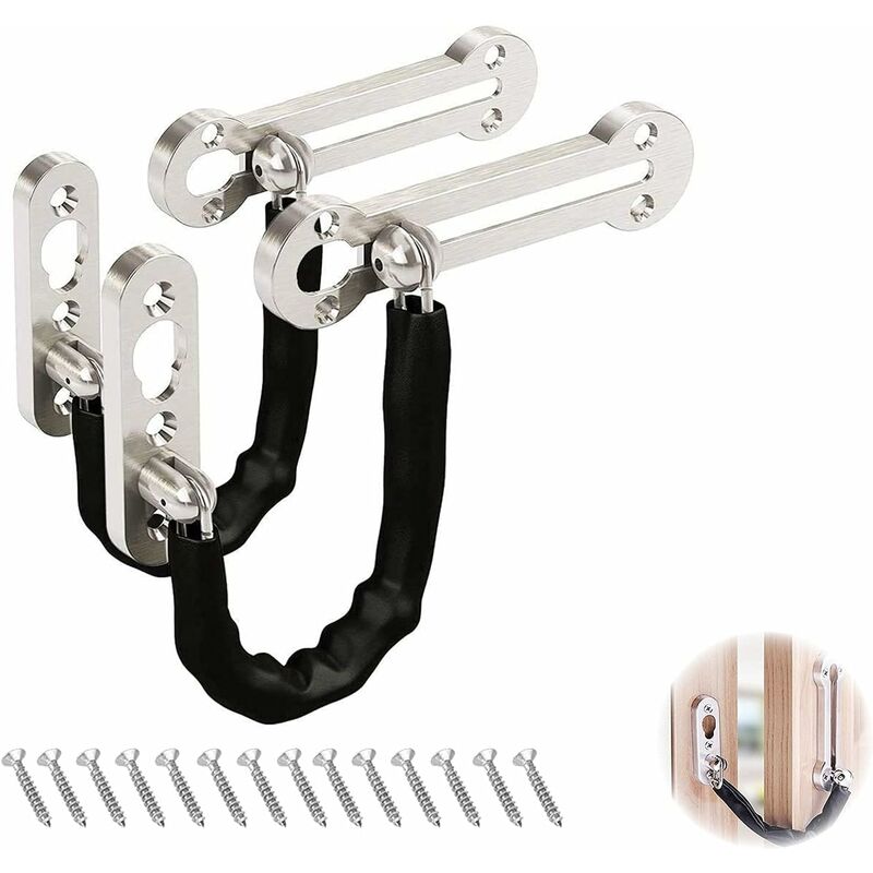 Security Lock Chains Door Anti-Theft Stainless Steel Chain Lock Guard Chain Door Latch Door Chain Security V1188-MS-227-1621