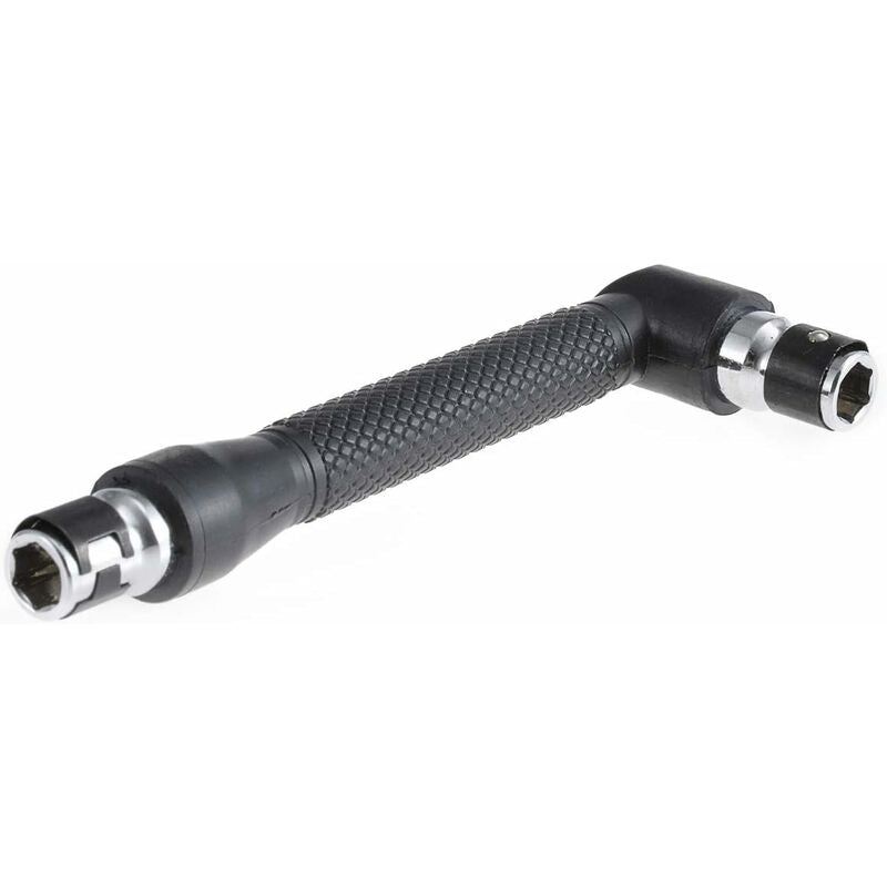 L-Shaped Socket Wrench Set - 1/4" Screwdriver And Bits - L-Shaped Extension Handle - Double Head Hex Socket V1188-MS-227-1624
