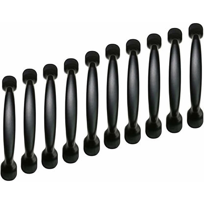 10X 96Mm Black Kitchen Cabinet Door Pulls Cupboard Drawer Bedroom Furniture Pull Handle V1188-MS-227-1626