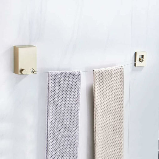 Retractable Clothes Drying Rack Indoor Outdoor Wall Mounted Clothes Dryer Retractable Hanger Lock To Prevent V1188-MS-227-1645