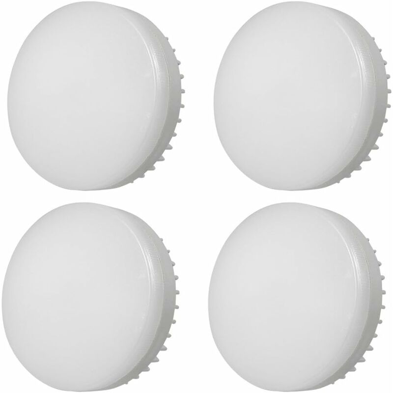 Dimmable LED Gx53 7W 85-265V Cabinet Light Die-Cast Aluminum Wall Light 4 pcs Cool White 6000K V1188-MS-227-1661