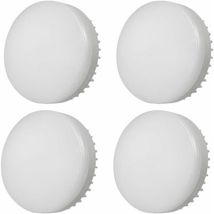 Dimmable LED Gx53 7W 85-265V Cabinet Light Die-Cast Aluminum Wall Light 4 pcs Cool White 6000K V1188-MS-227-1661