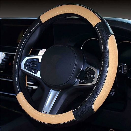 Car Steering Wheel Covers Wrap Microfiber Soft Anti-Slip Auto Steering Wheel Cover Protector Universal Car V1188-MS-227-1662