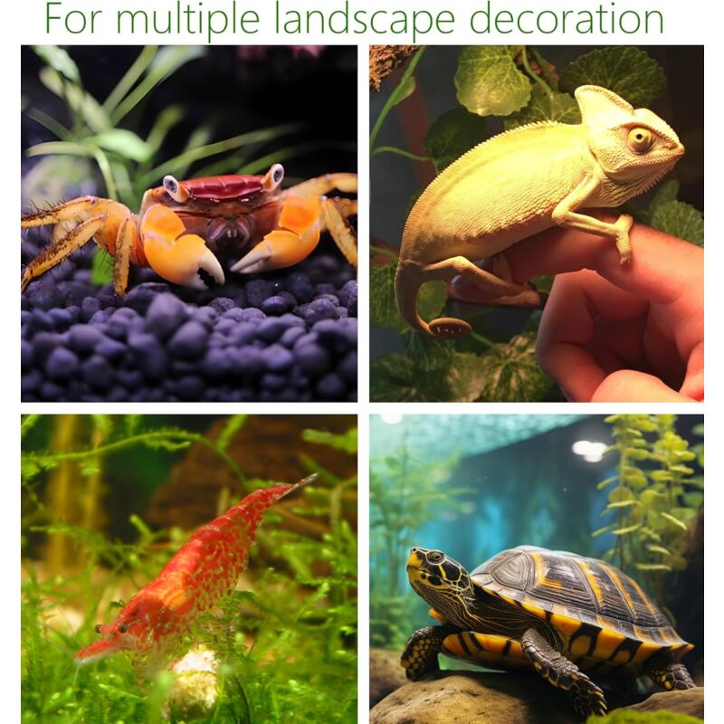 Aquarium ROcks For Fish Breeding, Playing And Resting, Small Ceramic Decorative Stones For Aquarium V1188-MS-227-1664