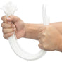100 Pieces White Large Cable Ties, Extra Long 400Mm X 9Mm Cable Tie Nylon Uv Resistant, 80 Kgs Heavy Duty V1188-MS-227-1672