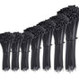 700 Piece Black Nylon Cable Ties, Lengths 4"/ 6"/ 8"/ 10"/ 12" V1188-MS-227-1687