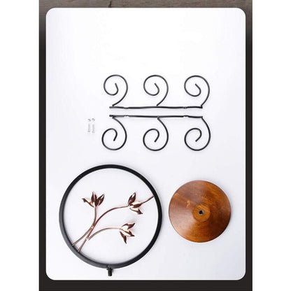 Freestanding Metal Wine Glass Drying Rack Kitchen Bar Decor Multi-Function Display Stand Tabletop Storage V1188-MS-227-1690