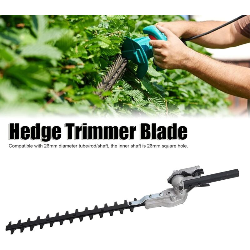 Hedge Trimmer, 26Mm Cordless Hedge Trimmer Attachment, Blade Attachment, Brush Cutter Spare Parts V1188-MS-227-1715