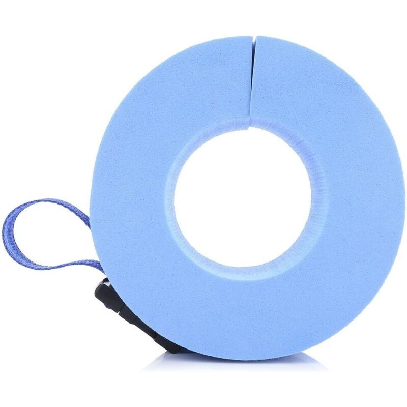 Foam Swimming Armbands, Water Aerobics Float Ring, Ankle Arm Belts With Quick Release Buckle 2 Pack, Blue V1188-MS-227-1722