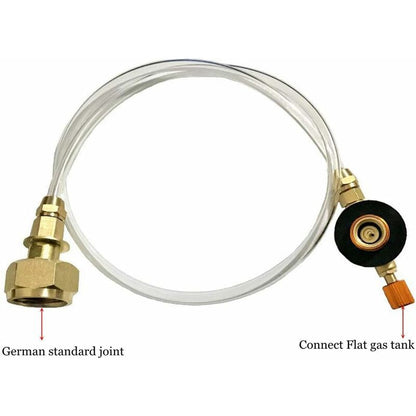 Propane Adapter Hose Converter Replacement Hose Connects To Outdoor Camping Gas Stove Propane Bottle Adapter V1188-MS-227-1725