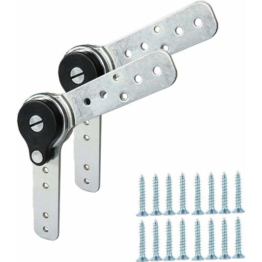 2 X Furniture Adjustable Angle Hinge Self-Reset Function Heavy Duty Hinge Angle Adjustment Fit V1188-MS-227-1732