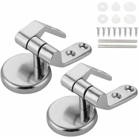 Toilet Seat Hinge Replacement Fixings Zinc Alloy Toilet Seat Hinge Toilet Seat Hinge For Wood Resin Mdf V1188-MS-227-1739
