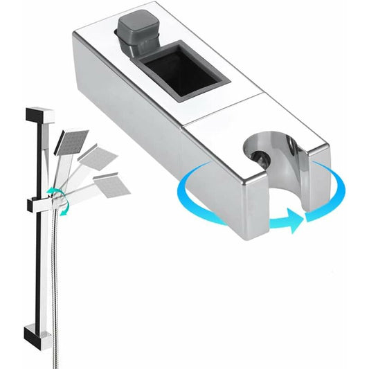 Adjustable Rectangular Shower Head Sliding Bracket Holder For Bathroom V1188-MS-227-1743