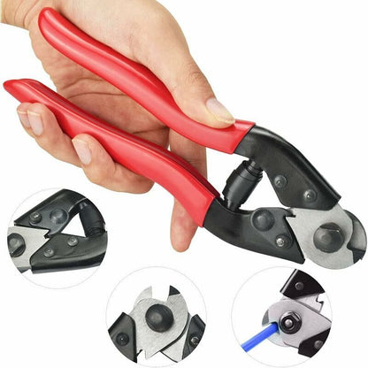 Bicycle Cable Cutter 190Mm Chrome Vanadium Steel Bicycle Cable Cutter Pliers Bike Cable Cutting Tools For 1Mm V1188-MS-227-1744