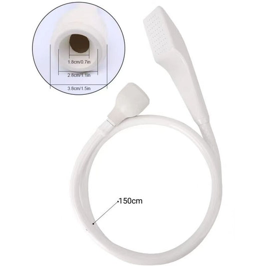 Plastic Mixer Tap Shower Head, Universal Sink Hose Shower Head Adaptable To Faucet, Home Hairdressing Shower V1188-MS-227-1753
