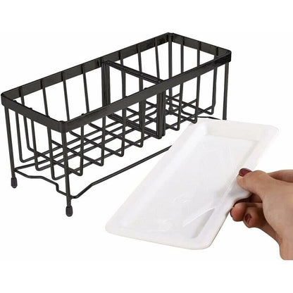 Sponge Holder Kitchen Rack Sponge Holder For Sinier Kitchen Sink Organizer Anti-Rust Monkey Spongers Scurbers V1188-MS-227-1757