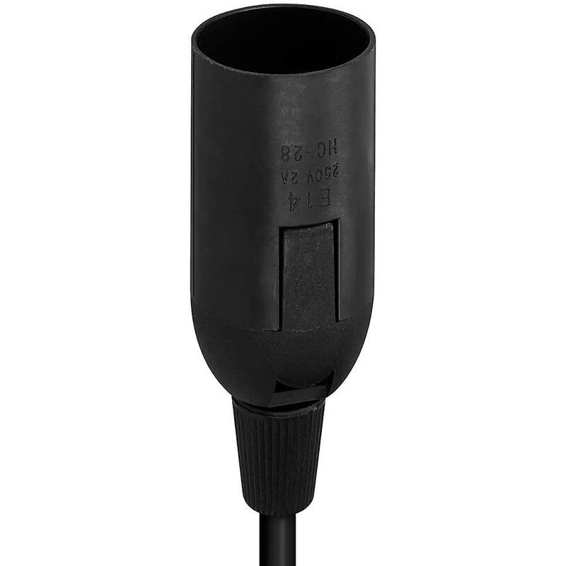E27 Socket With Wire - Lamp Holder For Bulb With Power Cord Electrical Plug And Switch - 1.8M Cable V1188-MS-227-1759