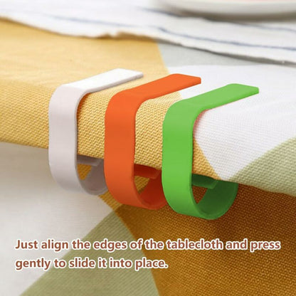 8-Piece Garden Tablecloth Holder, Thick Tablecloth Holder, Tablecloth Holder, Green V1188-MS-227-1763