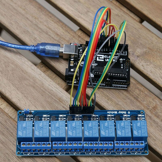 8 Channel 5V Dc Relay Module With Optocoupler 8-Channel Relay Module For Mega 1280 Dsp Arm Pic Avr Stm32 V1188-MS-227-1764