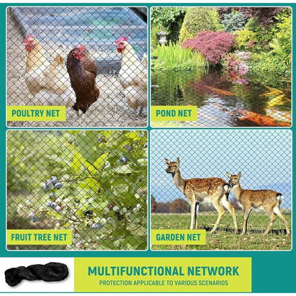 Anti Bird Netting For Aviary - Protective Chicken Netting 25Mm X 25Mm Mesh - Multipurpose Anti Pigeon Netting V1188-MS-227-1773