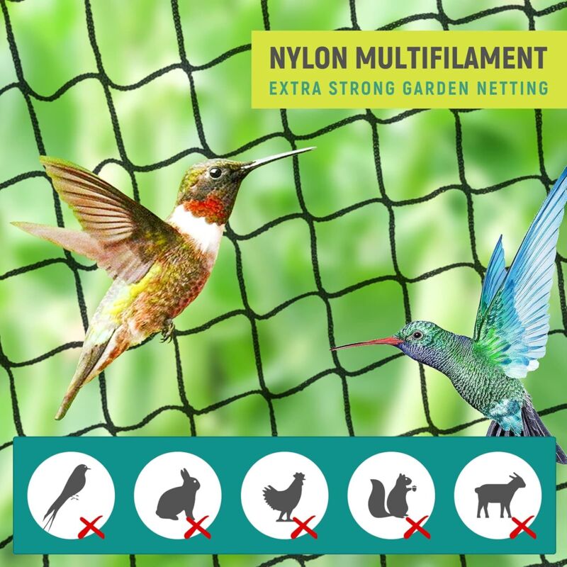 Anti Bird Netting For Aviary - Protective Chicken Netting 25Mm X 25Mm Mesh - Multipurpose Anti Pigeon Netting V1188-MS-227-1773