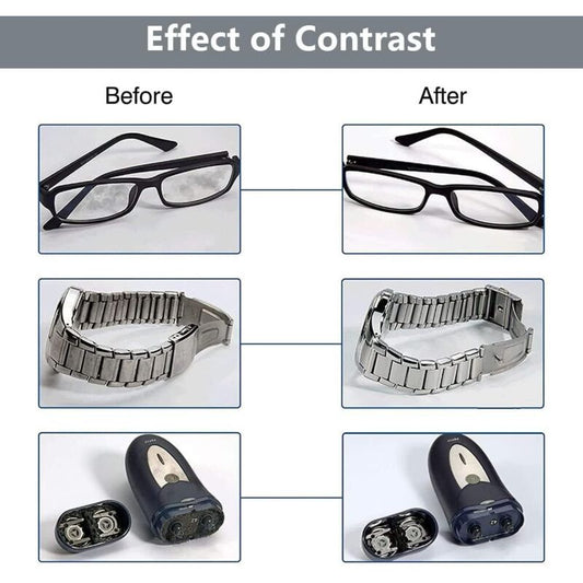 Ultrasonic Cleaner 350Ml Glasses Cleaner Ultrasonic Bath For Glasses Jewelry Watches Rings Necklaces Razors V1188-MS-227-1782