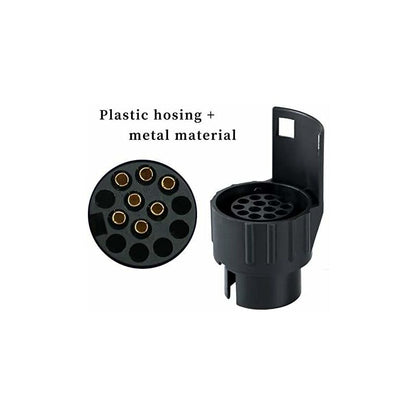 Trailer Plug Socket Adaptor,13 To 7 Trailer Towing Socket Adaptor For Trailer Truck Caravan Wagon V1188-MS-227-1783