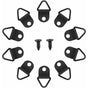 50 pcs Picture Hooks Picture Frame Hanger No Drilling Metal D Rings Frame Mounting For Picture Frame Mirror V1188-MS-227-1792