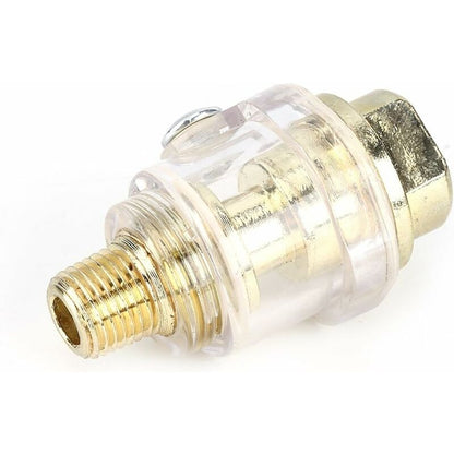 1/4'' Bsp Mini In-Line Oil Lubricator Air Tool Oil Lubricator Oiler Compressor Hose Automatic Lubrication For V1188-MS-227-1799