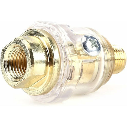 1/4'' Bsp Mini In-Line Oil Lubricator Air Tool Oil Lubricator Oiler Compressor Hose Automatic Lubrication For V1188-MS-227-1799