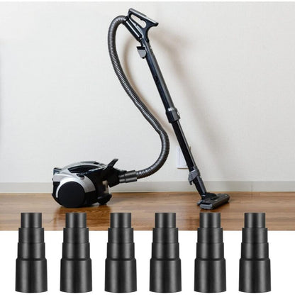 6 pcs Vacuum Hose Adapters, Vacuum Hose End Connector Adapters For Universal Shop Vacuums V1188-MS-227-1801