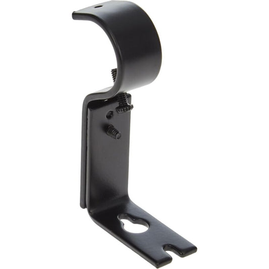 Adjustable Curtain ROd Wall Bracket, 2 Pack, Black V1188-MS-227-1809