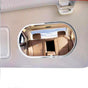 Car Sun Visor Mirror, Vehicle Makeup Mirror, Self-Adhesive Vanity Mirror For Truck, Suv (Oval) V1188-MS-227-1814