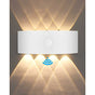 Outdoor Wall Light, 8W Indoor Motion Sensor Lamp, 3000K Warm White Bedroom Wall Light, Waterproof Ip65, V1188-MS-227-1815