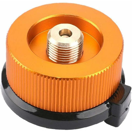 Camping Stove Gas Adapter Conversion Head Adapter For Canister Butane Screw Gas Cartridge Adapter Piston, V1188-MS-227-1826