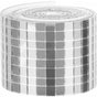 ROll Self Adhesive Glass Mini Square Silver Mirror Mosaic Tiles Sticker Mosaic Tiles Mirror Wall Sticker For V1188-MS-227-1838