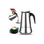 12-Cup Italian Coffee Maker In Stainless Steel, Suitable For All Types Of Hobs, 12 Cups V1188-MS-227-1844