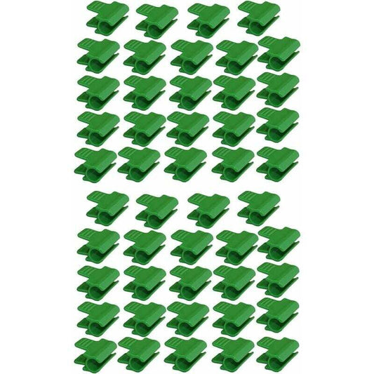 48 pcs Garden Hose Clips, Garden Shed Film Accessories, 16Mm Outer Diameter, Plant Stakes, Greenhouse Plastic V1188-MS-227-1850
