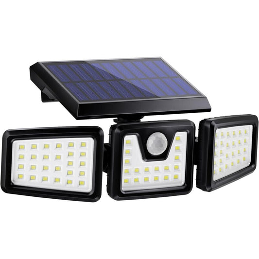 3-Head Solar Spotlight With Motion Detector V1188-MS-227-1856