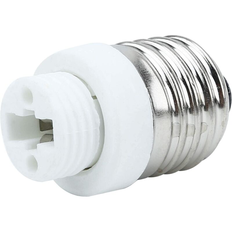 4X Lamp Socket Adapter E27 To G9 In White - 4 pcs Set Reformatting Converters For Lamp Sockets For V1188-MS-227-1858